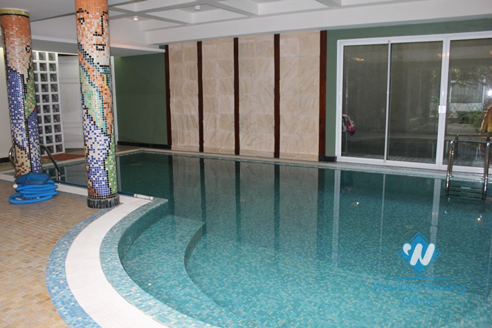 Big and high quality house with swimming pool for rent in Vuon Dao, Tay Ho, Ha Noi